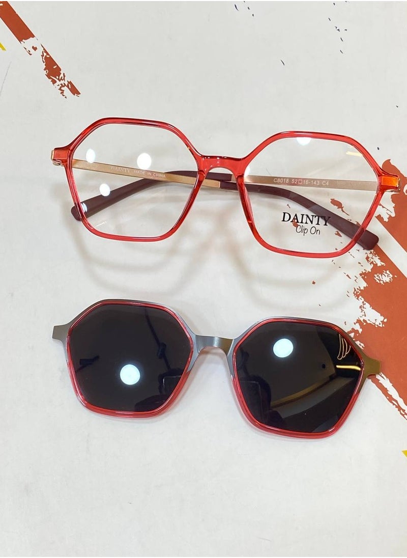Dainty Home - Eyes glasses with cover for the sun - Image 1
