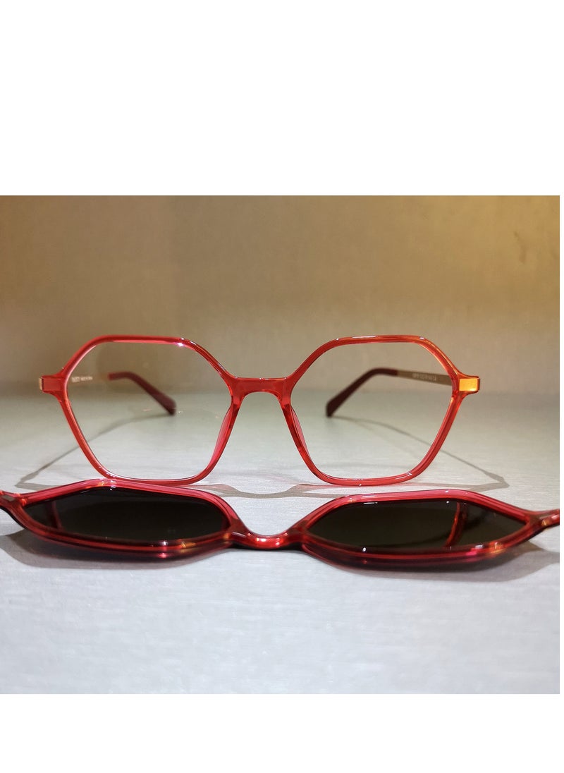 Dainty Home - Eyes glasses with cover for the sun - Image 1