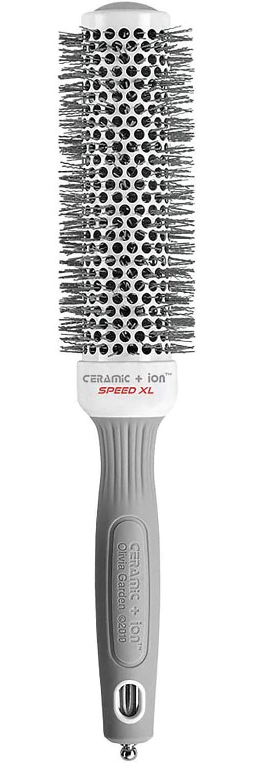 Olivia Garden فرشاة شعر حرارية دائرية من أوليفيا جاردن سيراميك + أيون، CIXL-35 (1 3/8") - Image 1