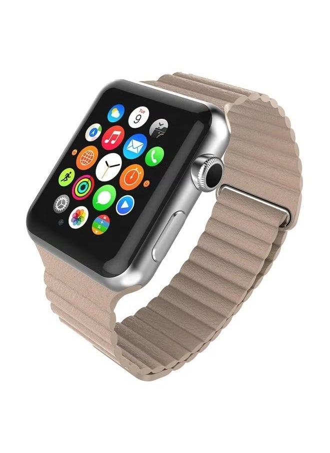 Ozone Replacement Band For Apple Watch Series 4 42mm Beige 