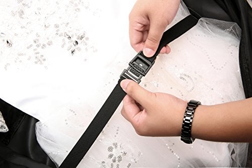 Magictodoor 66" Versatile Travelling bags Wedding Dress Travel Garment Bag Tri-Fold Gown Length w/Hanging Hook Extra Pocket - Image 4