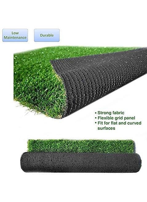 SUNSITA SUNSITA 35 MM Density Natural Green Artificial Grass MatCarpetRugDoormat for OutdoorIndoorBalconyTerraceMain Door Entrance16x24 Inch  - Image 2