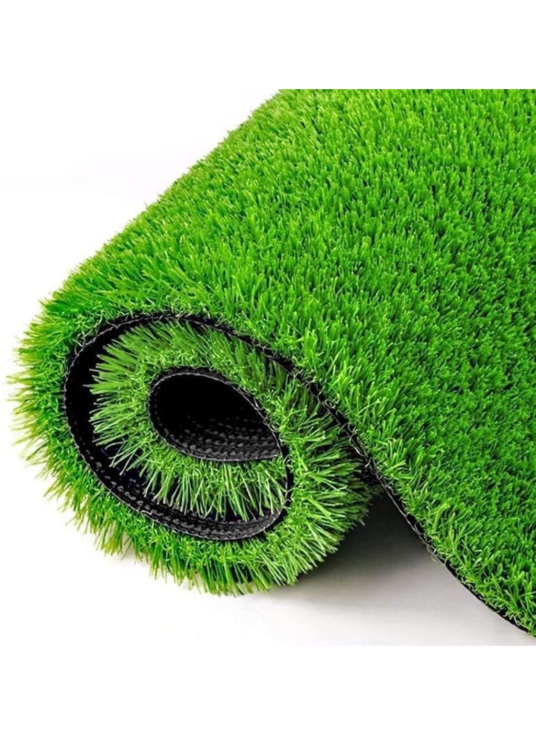 SUNSITA SUNSITA 35 MM Density Natural Green Artificial Grass MatCarpetRugDoormat for OutdoorIndoorBalconyTerraceMain Door Entrance16x24 Inch  - Image 1