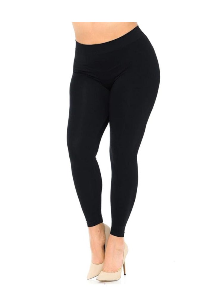 MEGA Black Stretch Gym Pants - Outdoor & Home - Legion One Size - Distinctive Shape - Legion, womens  - Image 3