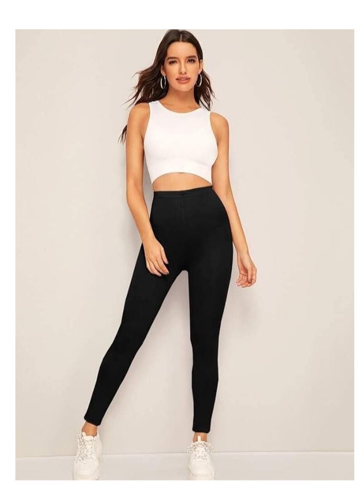 MEGA Black Stretch Gym Pants - Outdoor & Home - Legion One Size - Distinctive Shape - Legion, womens  - Image 1