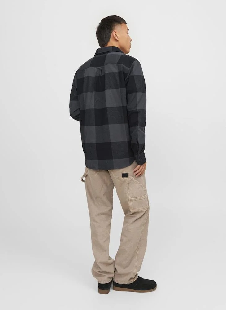 JACK & JONES Checked Regular Fit Shirt