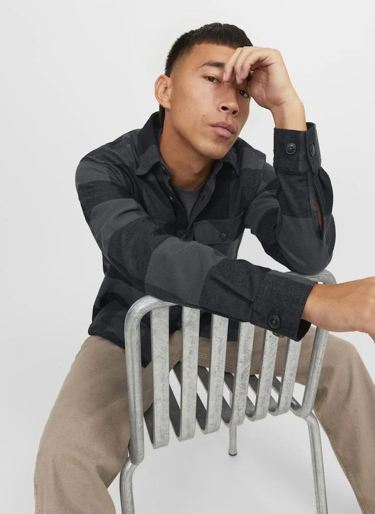 جاك اند جونز Checked Regular Fit Shirt