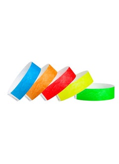 Wristco Stco Tyvek Wristbands For Events - 500 Count, 5-Color Variety Pack - Tamper-Proof Design Prevents Reuse - Premium-Grade Bracelets For Hospital & Medical Id, Party, Vip Identification  - Image 1