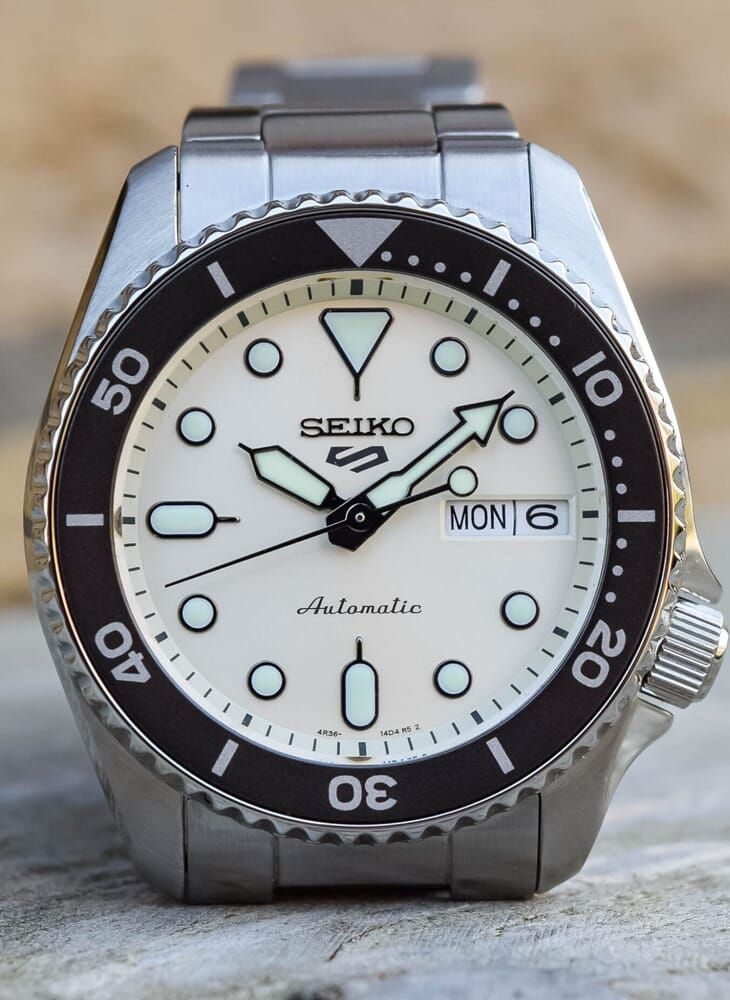 Seiko 5 Sports SKX 38mm Mono Stainless Steel Bracelet SRPK31K1 - Image 2