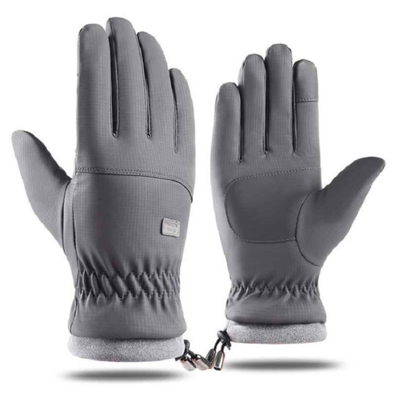 IZUS Men Water-Repellent Cold-Weather-Gloves Touchscreen Sports-Gloves Windproof Thermal-Outdoor-Mittens Winter Women - Image 1