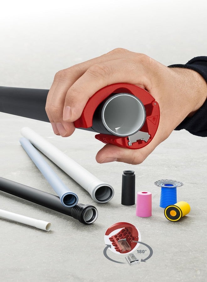 كنيبيكس قاطعة KNIPEX BiX للأنابيب البلاستيكية وأكمام الختم 20 - 50 مم 90 22 10 BK - Image 2