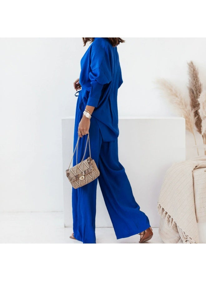 general 2025 - 2026 Women's Solid Color Ruffled Set - Image 1