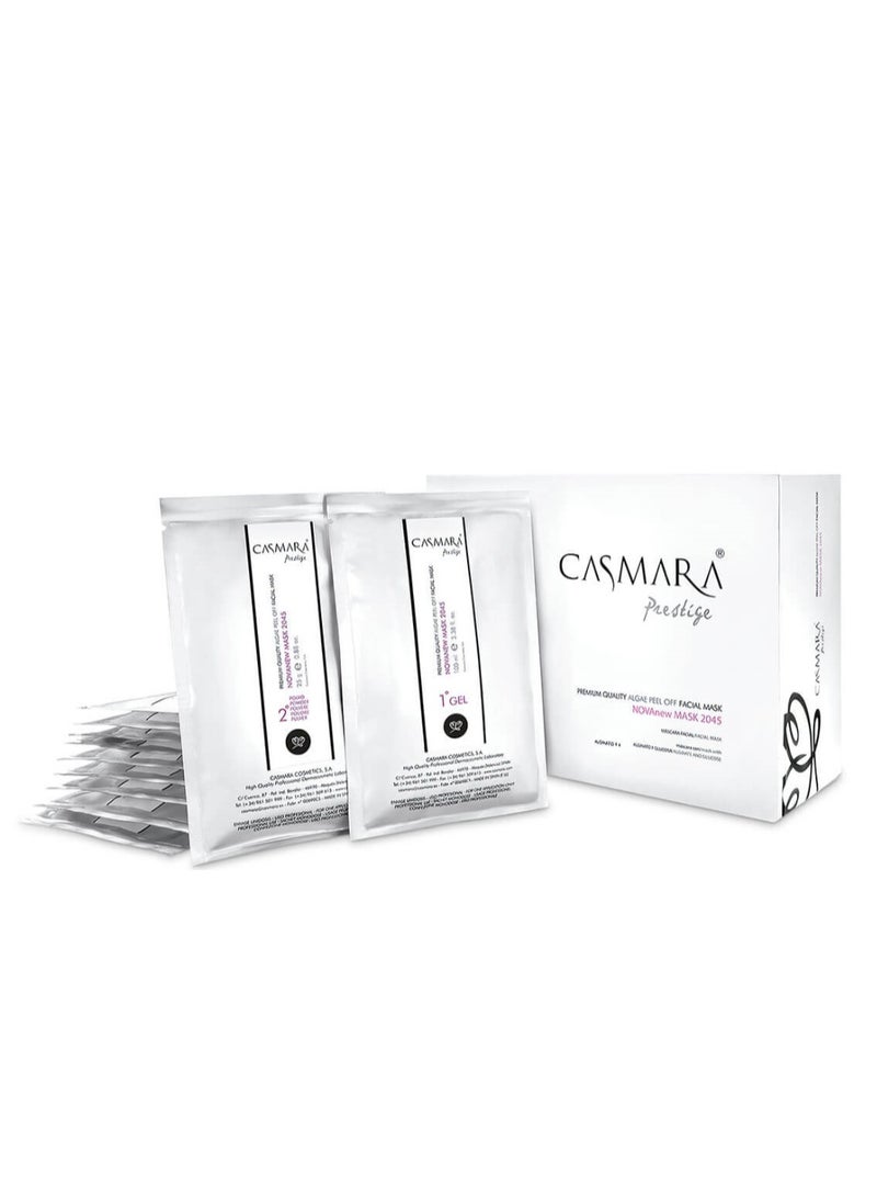Casmara Premium Quality Algae Peel Off Facial Masks/ 2045/novanew Mask/4.26 Ounce/mask Gel(3.38 Oz)/mask Powder(0.88 Oz) - Image 1