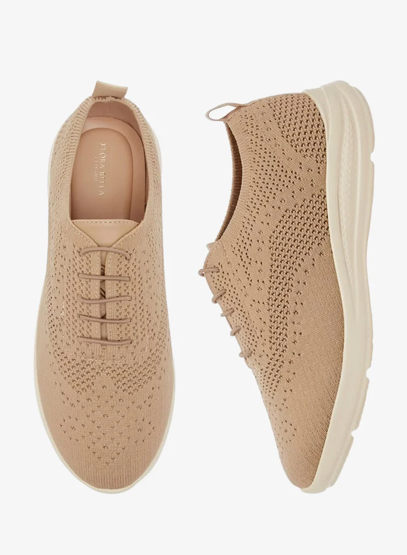 فلورا بيلا من شو إكسبرس سنيكرز نسائي بنقوش مع رباط