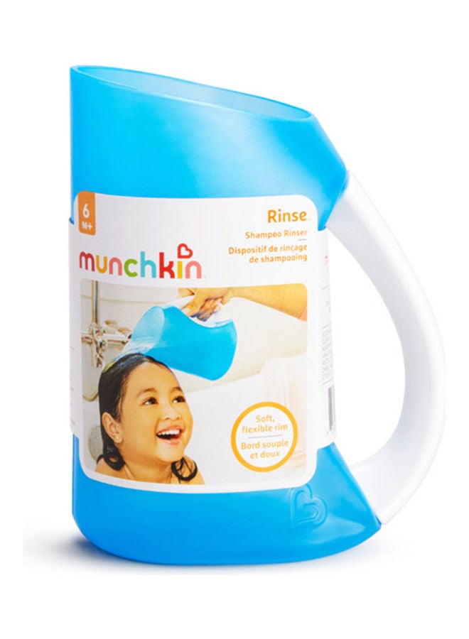 Munchkin Soft Rim Shampoo Rinser with Easy-Grip Handle, Blue - Image 2