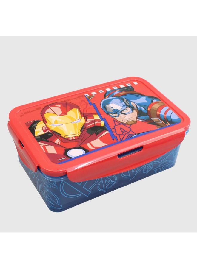 Stor Avengers Rectangular Food Container with Removable Compartments 1190 ML - Image 1