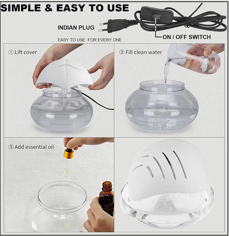 Carepure Air Purifier and Humidifier Aroma Diffuser Waterbase Air Purifier and Humidifier Revitalizer 606A White - Image 3