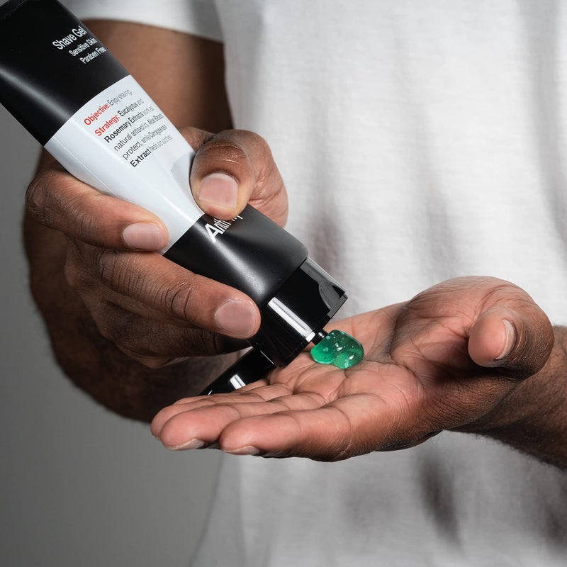 Anthony Shave Gel for Sensitive Skin â€“ Non-Foaming, Soothing Shaving Cream for Men and Women. With Aloe Vera Beads, Eucalyptus, Rosemary and Carrageenan Extract - 6 Fl Oz - Image 3