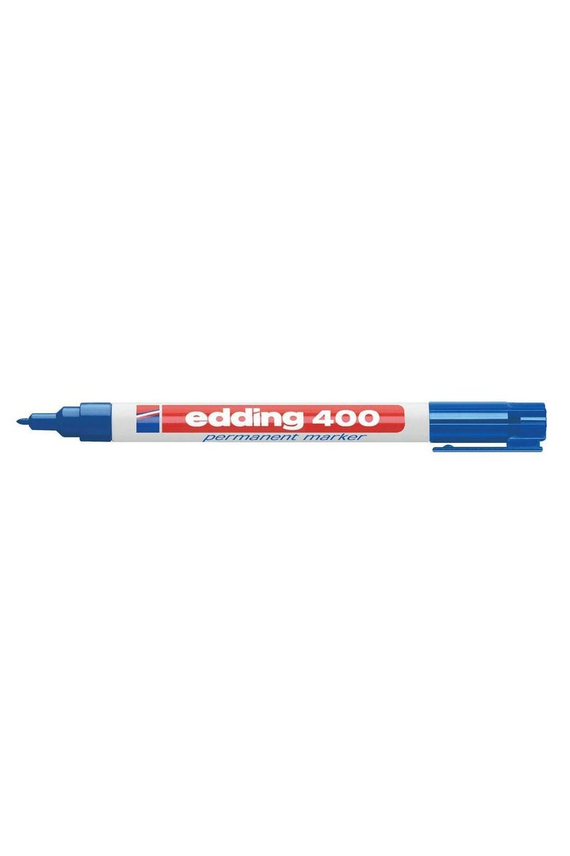 Edding 400 Permanent Marker 1 mm Fine Tip Blue