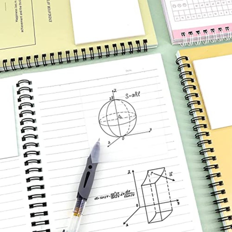 Transparent Sticky Notes, 250 Sheets 3x3 Inch Clear Sticky Notes Waterproof Self-Sticky Notes for School Home Office 5 Pads - Image 5