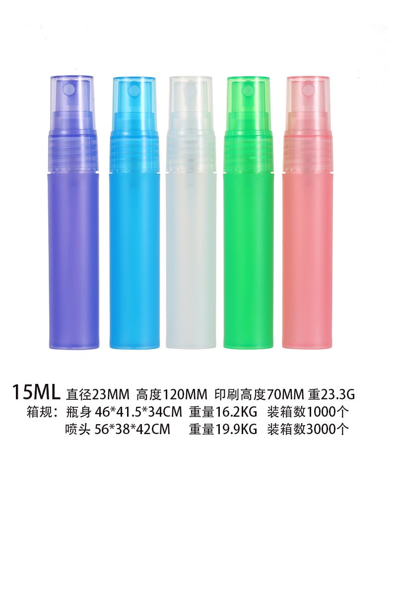 5Ml8Ml10Ml Small Sample Bottle Perfume Pen Plastic Spray Bottle Frosted Disinfection Water Sub-Bottled Fine Mist Spray Bottle - Image 1