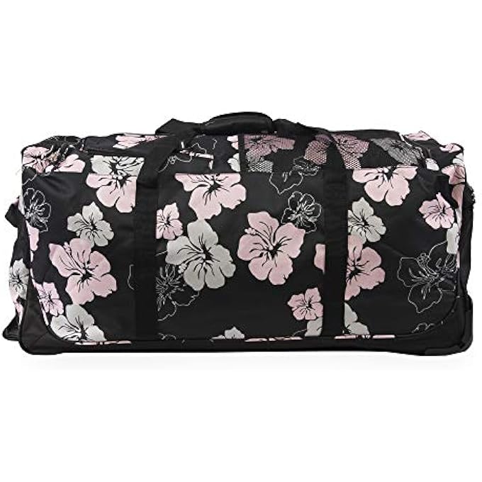 rayihni Womens 32 Large Rolling Duffel Bag - Image 2