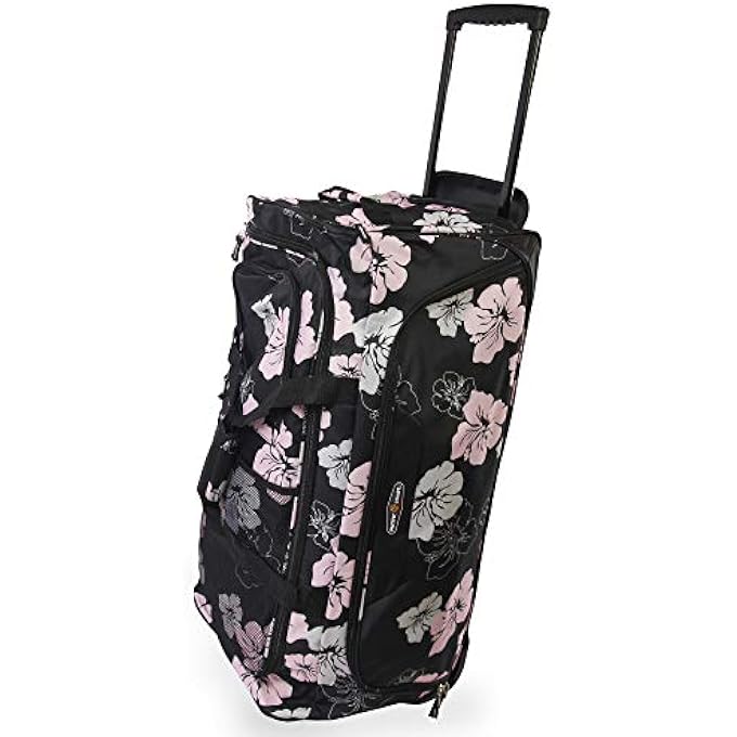 rayihni Womens 32 Large Rolling Duffel Bag - Image 1