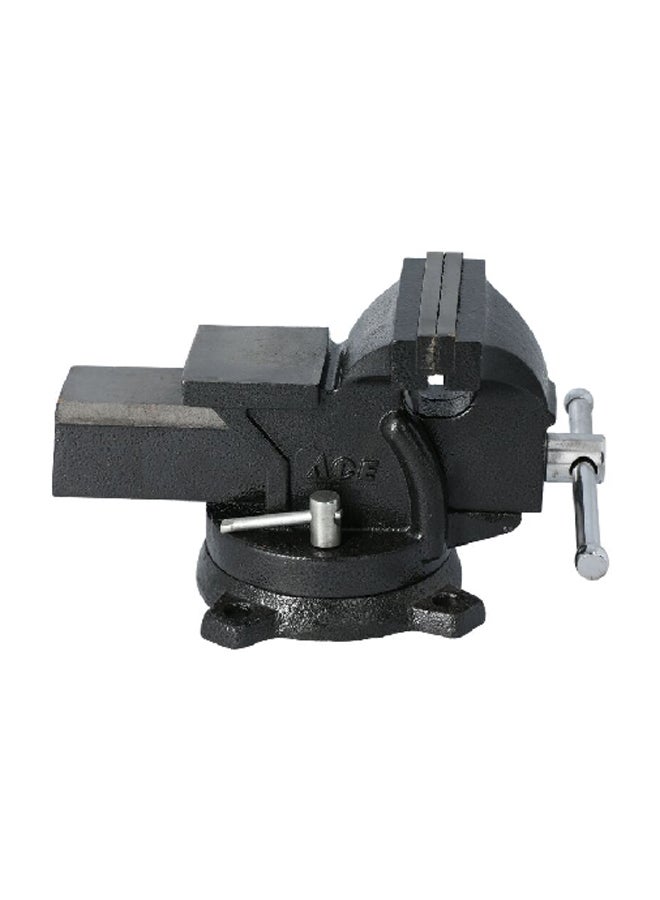 ACE Cast Iron and Cold-Formed Steel Durable Anvil Bench Vise Black 4 Inch ACE019-CP11  - Image 4