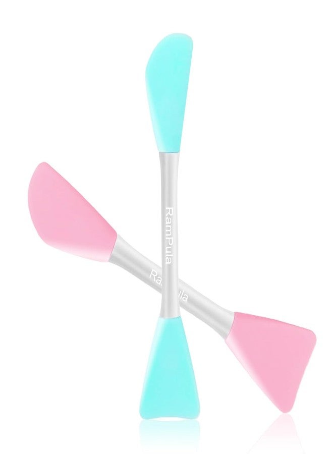 RamPula Silicone Face Mask Brush, Facial Mud Mask Applicator Brush Flexible for Applying Facial Mask,Sleeping Mask,Clay Mask,Body Lotion Mask Beauty Tools Makeup Brushes Applicator - Image 1