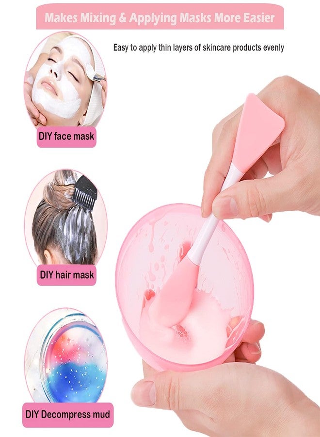 RamPula Silicone Face Mask Brush, Facial Mud Mask Applicator Brush Flexible for Applying Facial Mask,Sleeping Mask,Clay Mask,Body Lotion Mask Beauty Tools Makeup Brushes Applicator - Image 4