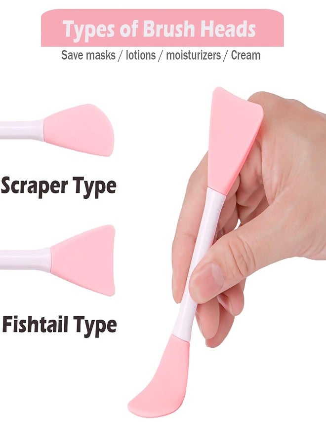 RamPula Silicone Face Mask Brush, Facial Mud Mask Applicator Brush Flexible for Applying Facial Mask,Sleeping Mask,Clay Mask,Body Lotion Mask Beauty Tools Makeup Brushes Applicator - Image 5