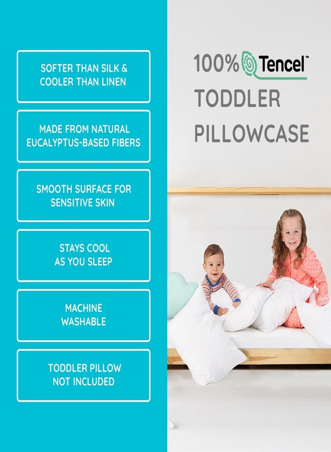 PUREgrace Tencel Toddler Pillowcase - Washable and Soft, Sized for All Toddler Pillows, Breathable and Smooth with Secure Flap Design - Image 5