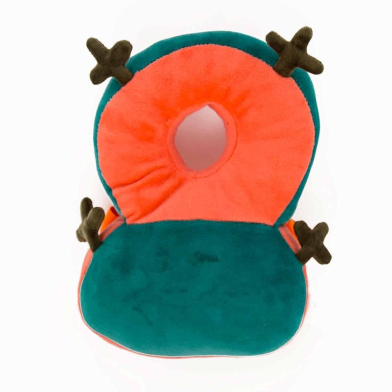 Baby Head Protection Pillow Comfortable baby head protector prevents falling backwards while walking, soft and padded material, adjustable size, ensures comfort and protection for little ones. - Image 2