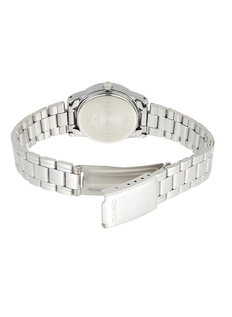 CASIO Women's Dress Analog Watch LTP-V001D-7B - 25 mm - Silver - Image 2