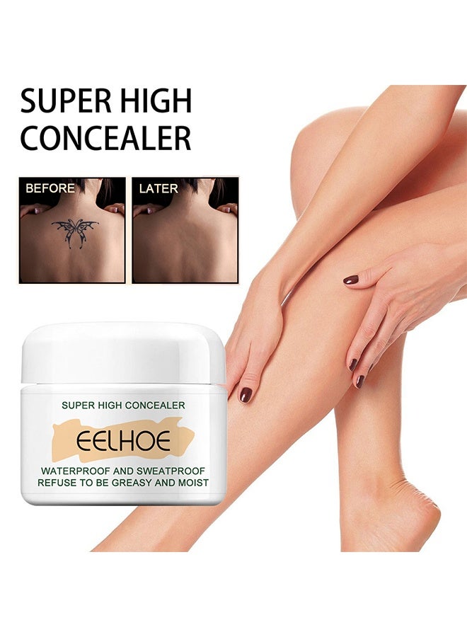 إيلهو خافي عيوب سوبر عالي ، خافي عيوب تحت العين غير مجعد بتغطية كاملة ، هايلايتر مرطب خفيف الوزن يدوم طويلا للنساء ، اصنع مظهر طبيعي ونظيف ثلاثي الأبعاد 12 جم #02 - Image 1