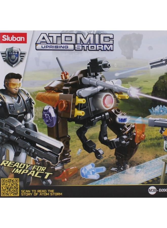 Sluban Atomic Uprising Storm Patrol Robot Building Blocks Set - 174 Pcs - Image 3