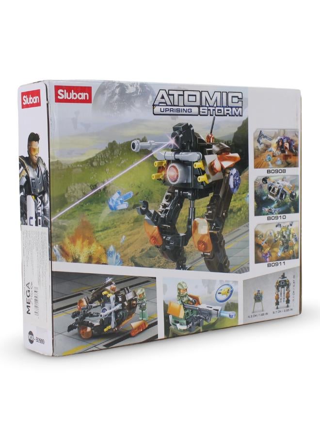 Sluban Atomic Uprising Storm Patrol Robot Building Blocks Set - 174 Pcs - Image 2
