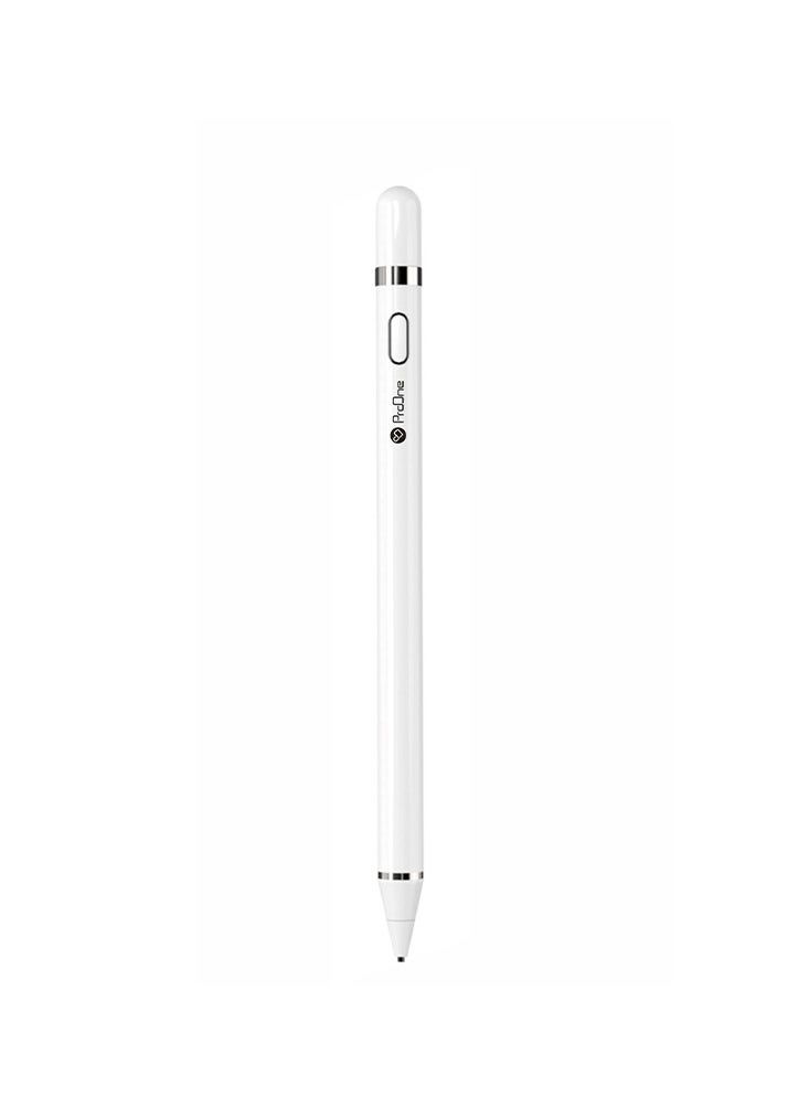 ProOne - ProOne  Active Stylus Pen 1.45mm Fine Tip for iPad, iPhone, Samsung Tablets | Precision, No Lag, Rechargeable | Compatible with All Android & iOS Capacitive Touchscreens | Ideal for Drawing, Note - Image 1
