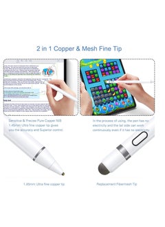 ProOne ProOne  Active Stylus Pen 1.45mm Fine Tip for iPad, iPhone, Samsung Tablets | Precision, No Lag, Rechargeable | Compatible with All Android & iOS Capacitive Touchscreens | Ideal for Drawing, Note  - Image 2