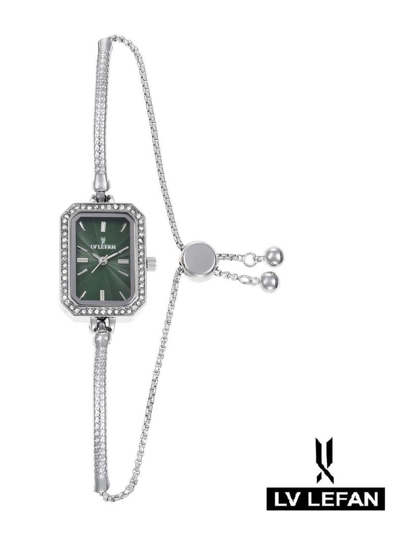 ساعه نسائيه من لف ليفان جديده وجذابه