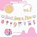 JUYRLE Sweet Sassy And Nine Birthday Decorations 9th Birthday Decorations For Girls With Donut Banner Sweet Cake Topper 9th Foil Balloon For 9th Donut Themed Party Decor Sweet Nine Party Supplies - Image 4