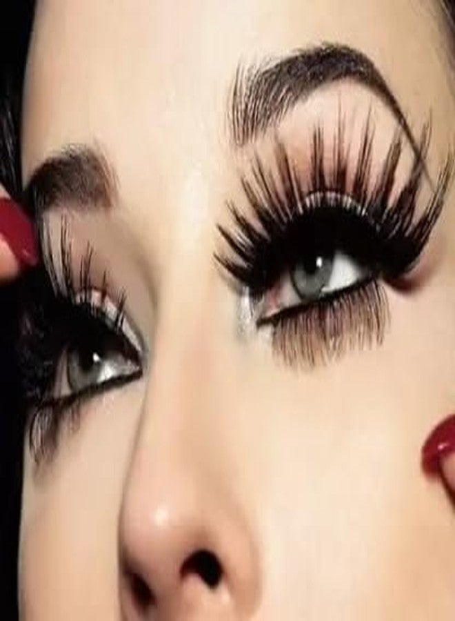 Ritzkart "Enhance Your Look with 1 Pair of Natural Sparse Cross Eye Lashes - Style 012'' - Image 4