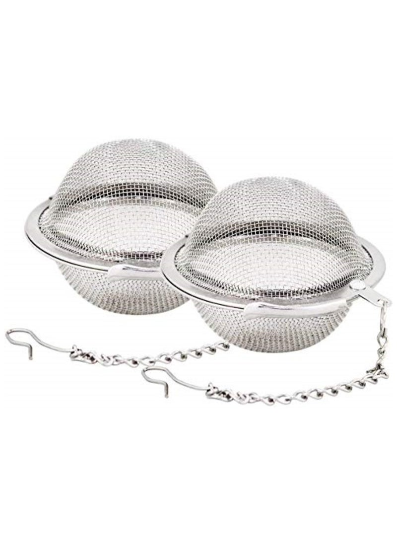 Huitich Tea Infuser Stainless Steel Mesh Tea Ball Pack Of 2  - Image 1