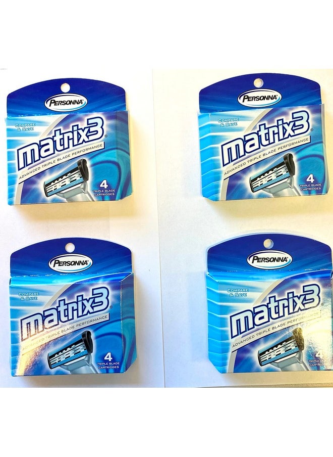 Personna - Ersonna Matrix3 16 Blades (4 X 4 Pack) - Image 1