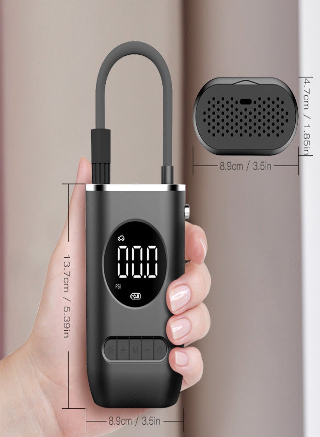 Car air pump car wireless portable car air pump large and small car electric car tire pump digital display - Image 2