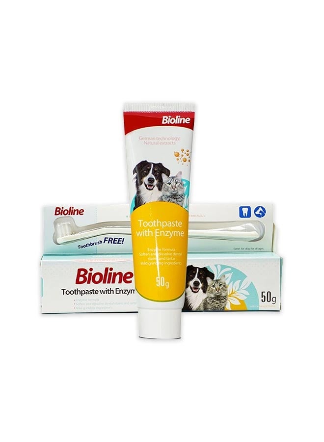 Bioline Toothpaste With Enzyme - 50G - Image 1