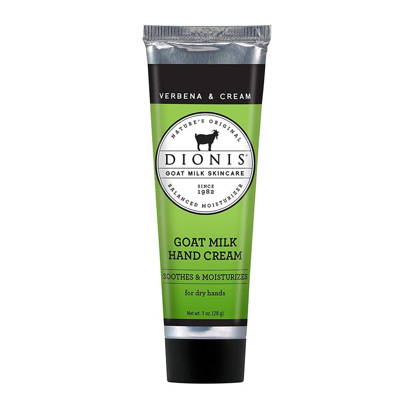 Dionis - Goat Milk Skincare Verbena and Cream Scented Hand Cream (1 oz) - Made in the USA - Cruelty-free and Paraben-free - Image 1