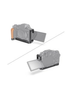 SMALLRIG SMALLRIG Camera L Bracket Wooden Grip L Plate for FUJIFILM X-T4 Cameras - LCF2811  - Image 4