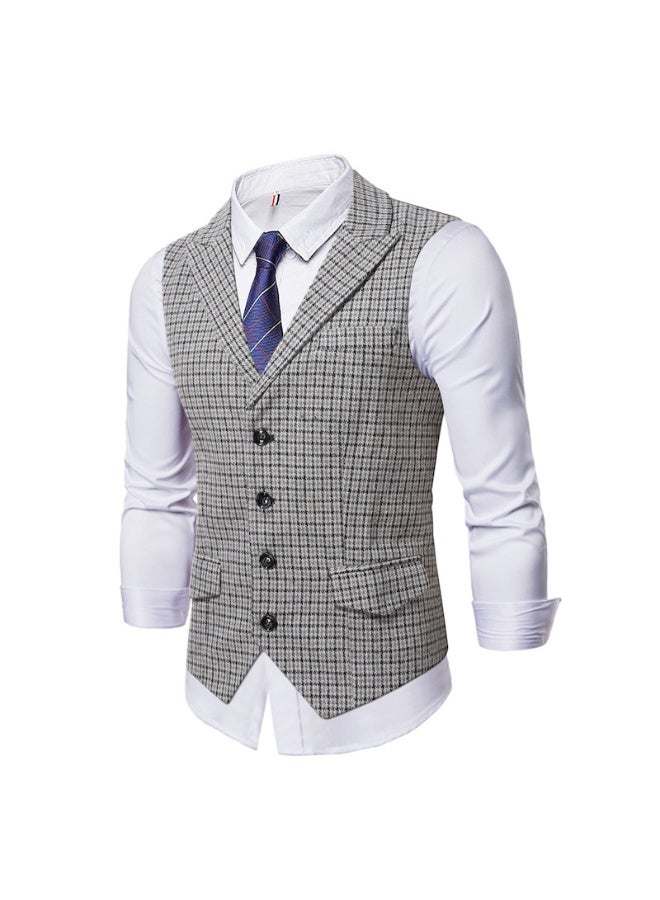Shougu New Fashionable Casual Men's Suit Vest - Image 1