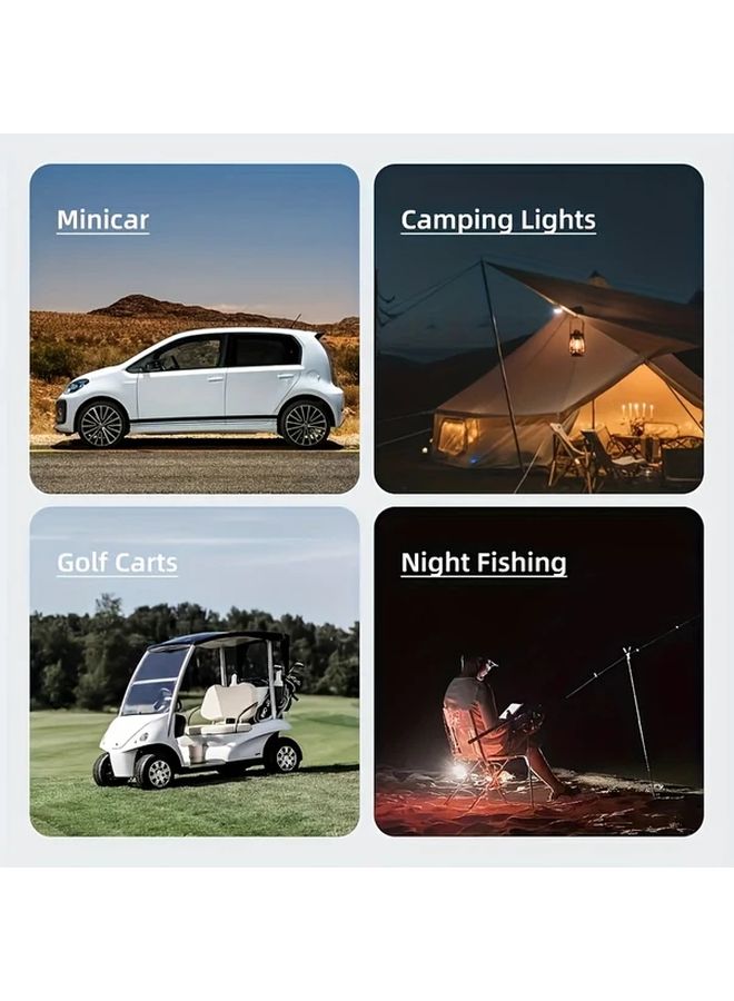 8AWG 5 9FT كابل بدء تشغيل محمول ثقيل الوزن متوافق مع 12V 24V 36V - Image 5
